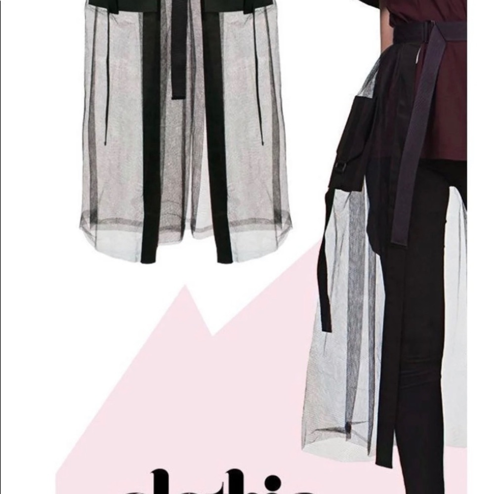 Women’s sheer skirt